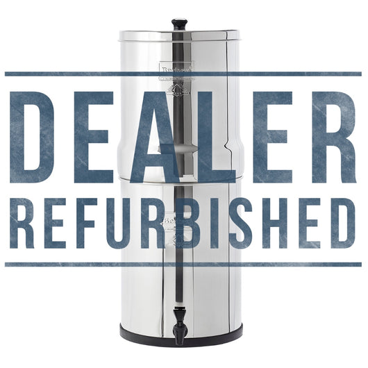 Imperial Berkey 4.5 Gallons w/Filters (Refurbished) Authorized Dealer –  Live Healthy