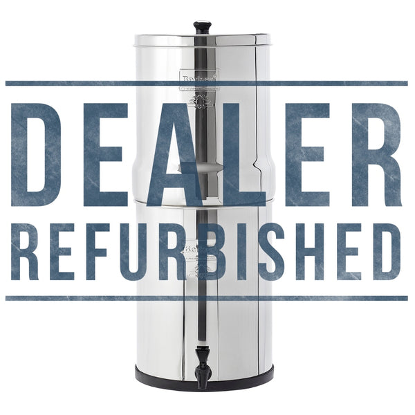 Big Berkey 2.25 Gallons w/Filters (Refurbished) Authorized Dealer FREE –  Live Healthy